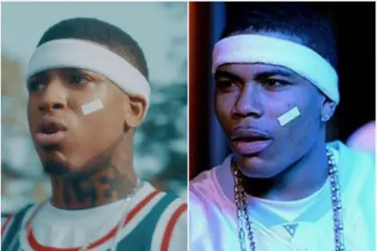 Nle Choppa Recreates Nelly S Hot In Herre For Its Getting Hot