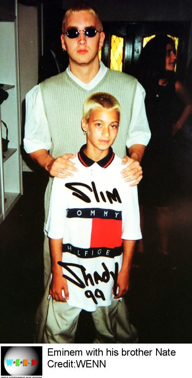 eminem with his brother