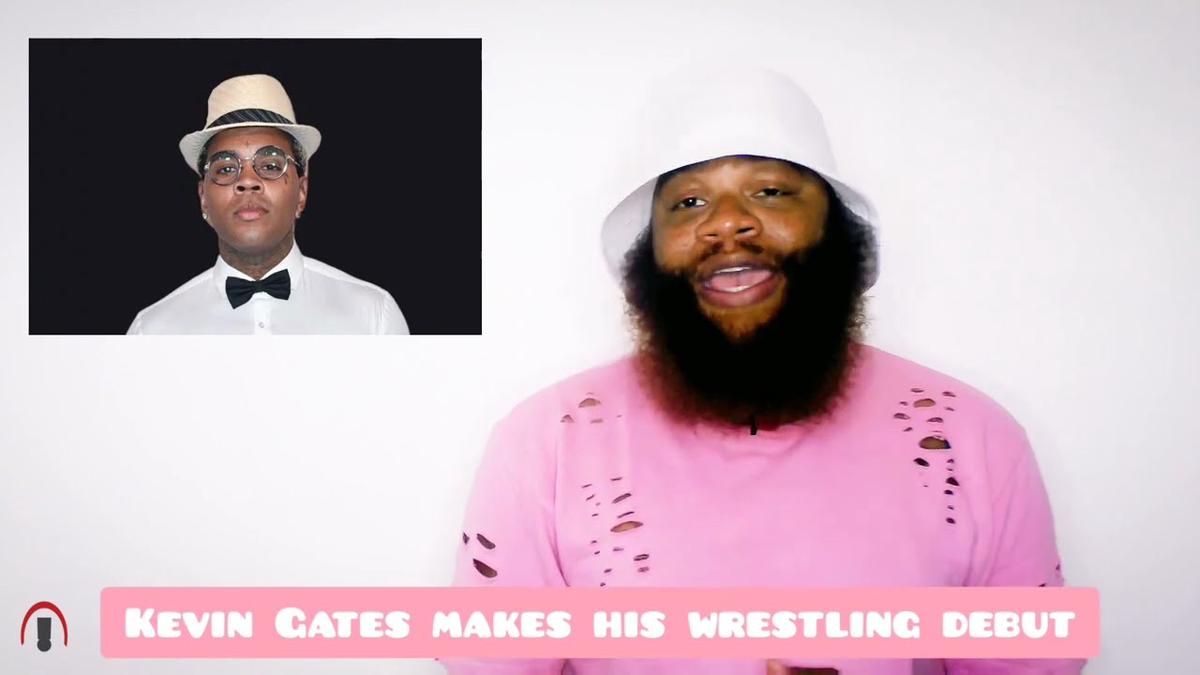 'Video thumbnail for Kevin Gates makes his wrestling debut'