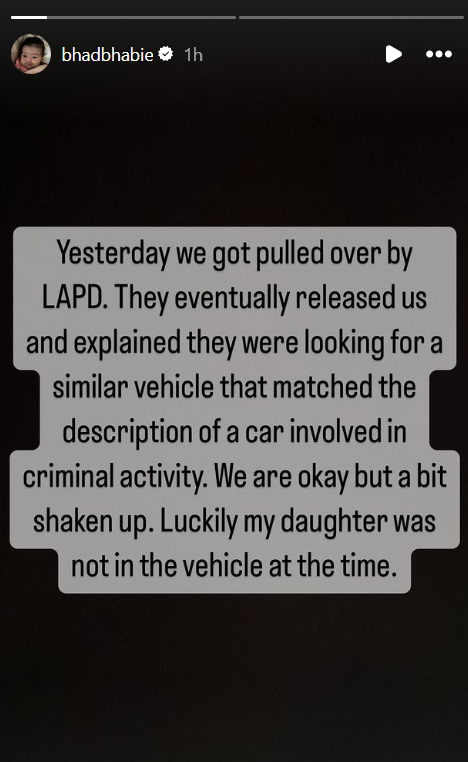 Bhad Bhabie Speaks Out After LAPD Detains Her Over Mistaken Identity