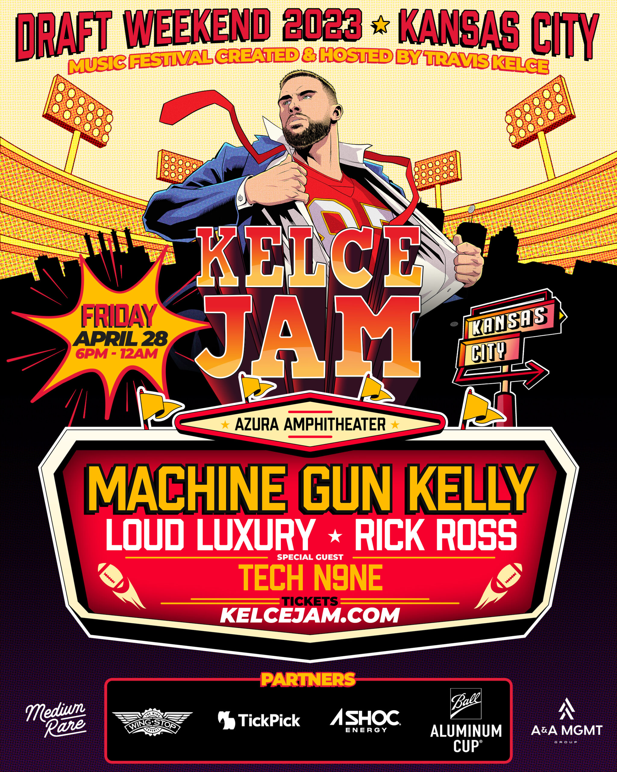 Super Bowl Winner Travis Kelce Announces Kelce Jam Festival Featuring