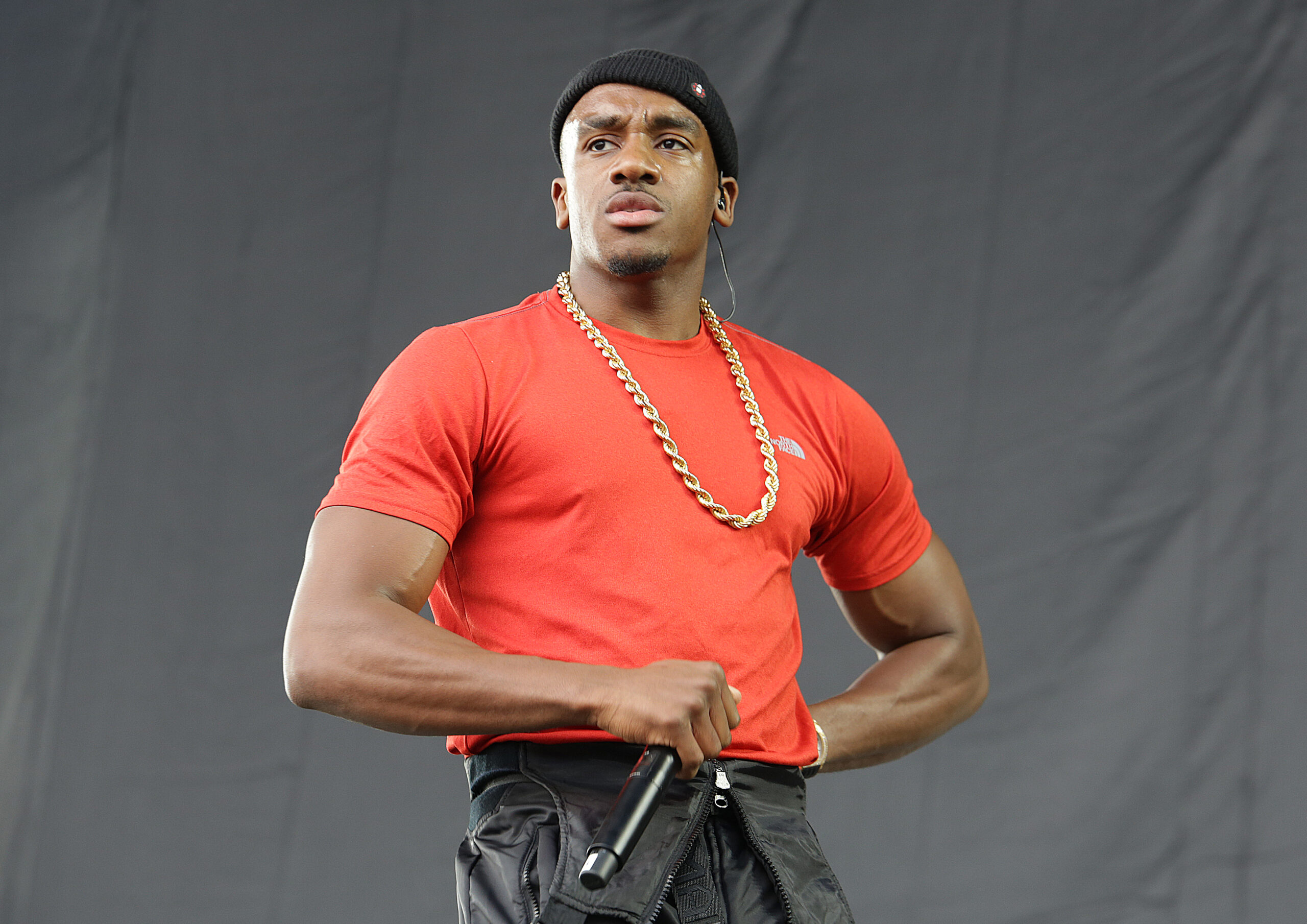 Grime star Bugzy Malone Snapchats himself from the wheel as he does 101mph  in a 30mph zone outside a school