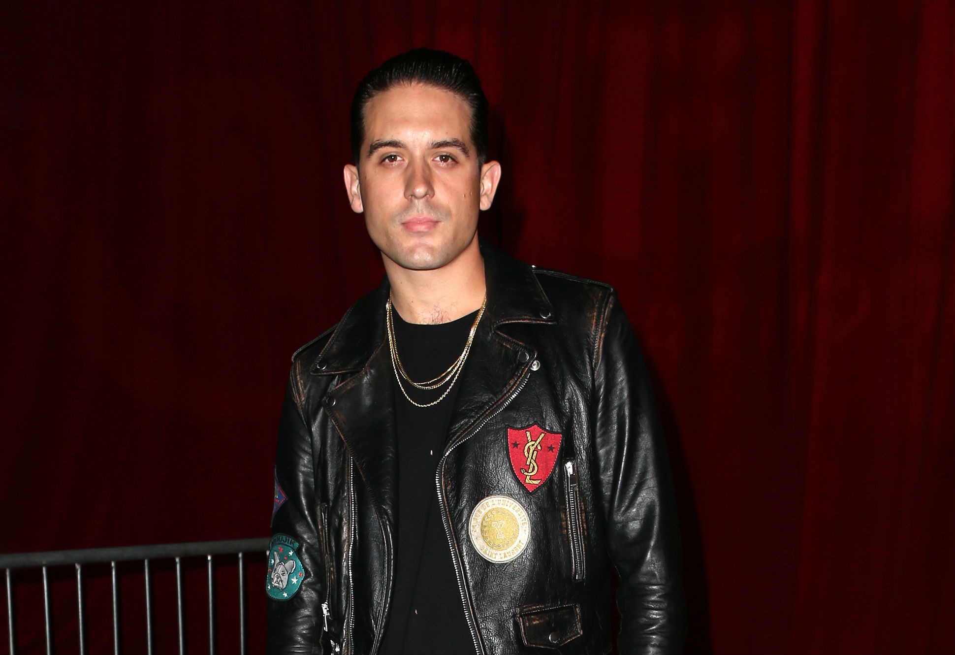 Saint laurent leather on sale jacket g eazy