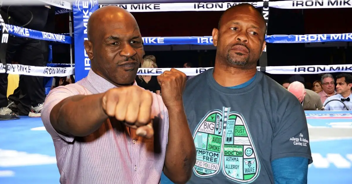 Mike Tyson and Roy Jones Jr