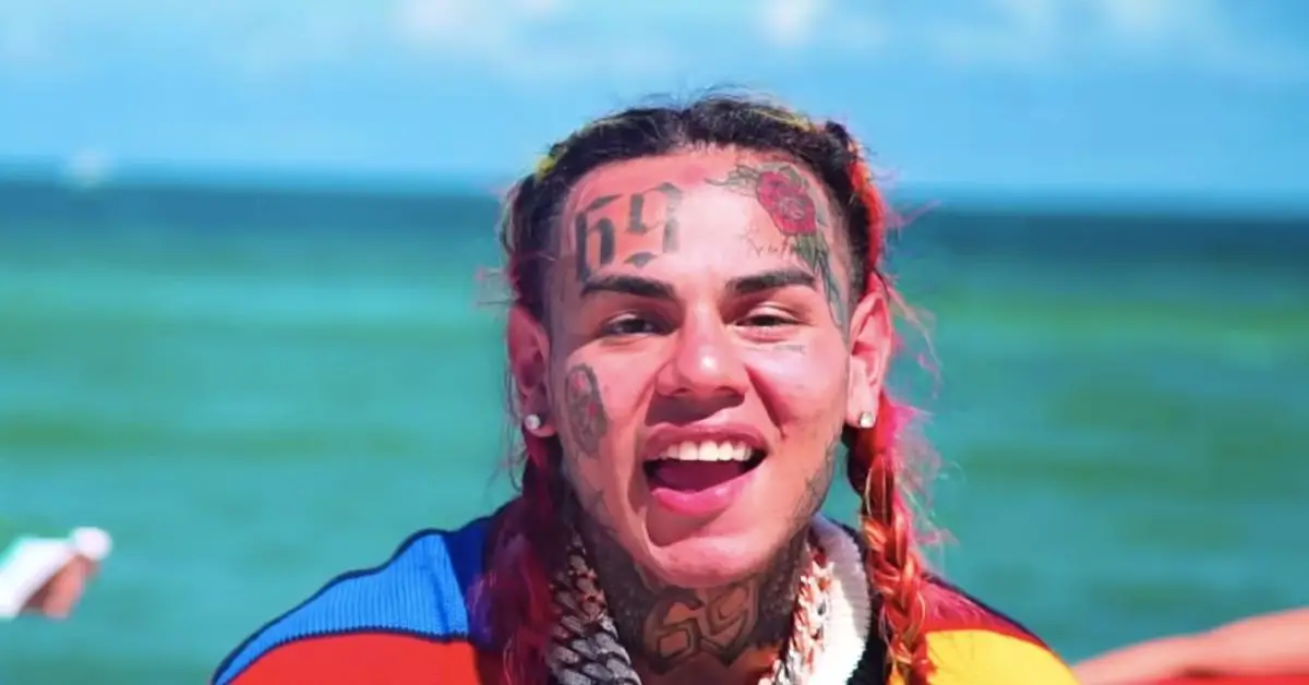 Tekashi 6ix9ine Re-Emerges With Cake And Ice Cream Blows A Bag For Jade's Birthday