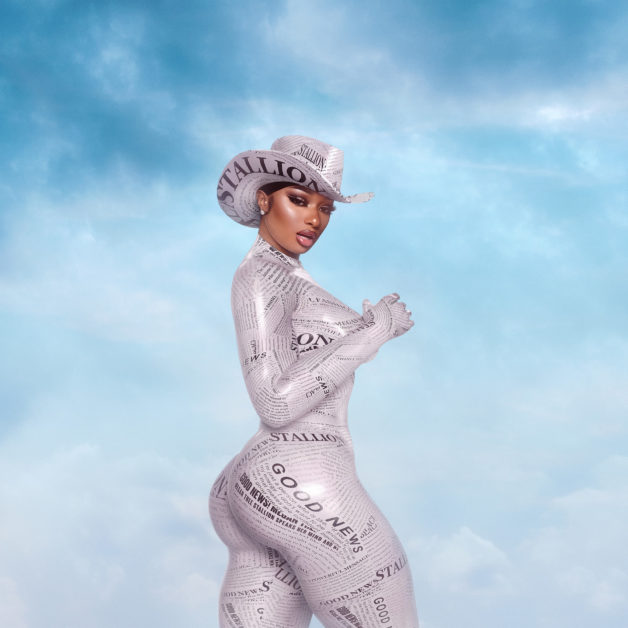 Megan Thee Stallion "Good News" artwork