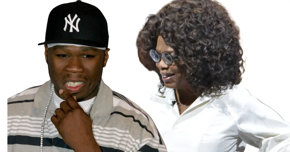 50 Cent and Oprah Winfrey