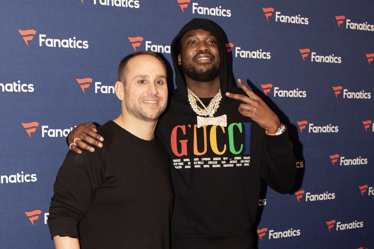 Wave Check🌊 on X: Meek Mill courtside with Michael Rubin, Marvin