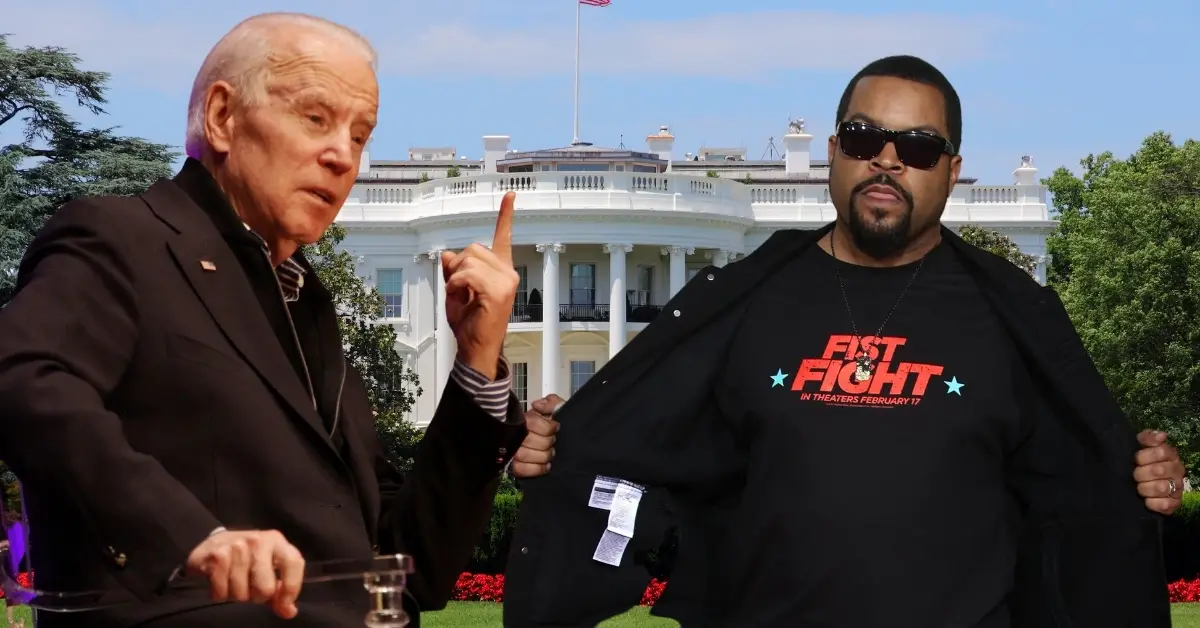 Biden and Ice Cube