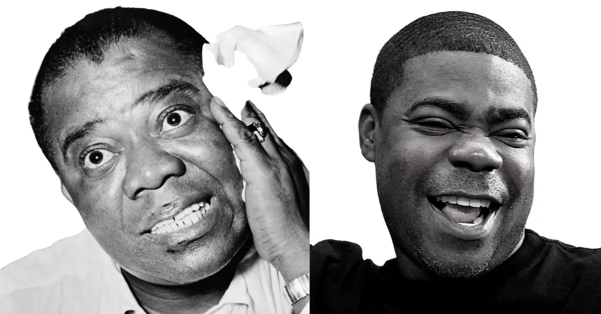 Louis Armstrong and Tracy Morgan