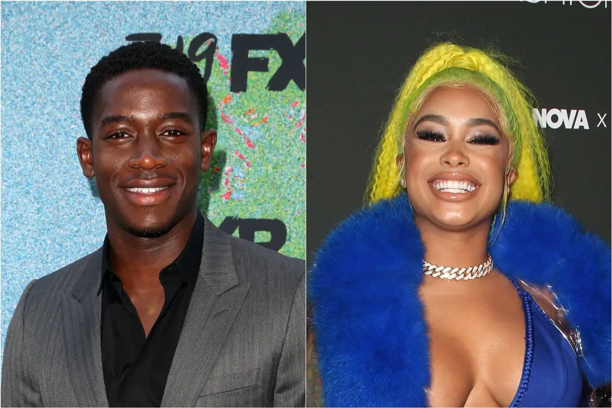 Damson Idris Tickled The Ivory But Denies Dating Saweetie
