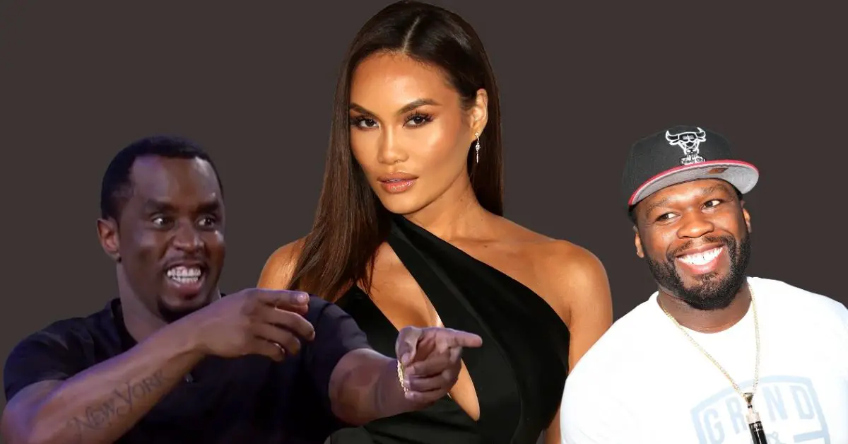 Diddy, Daphne Joy and 50 Cent