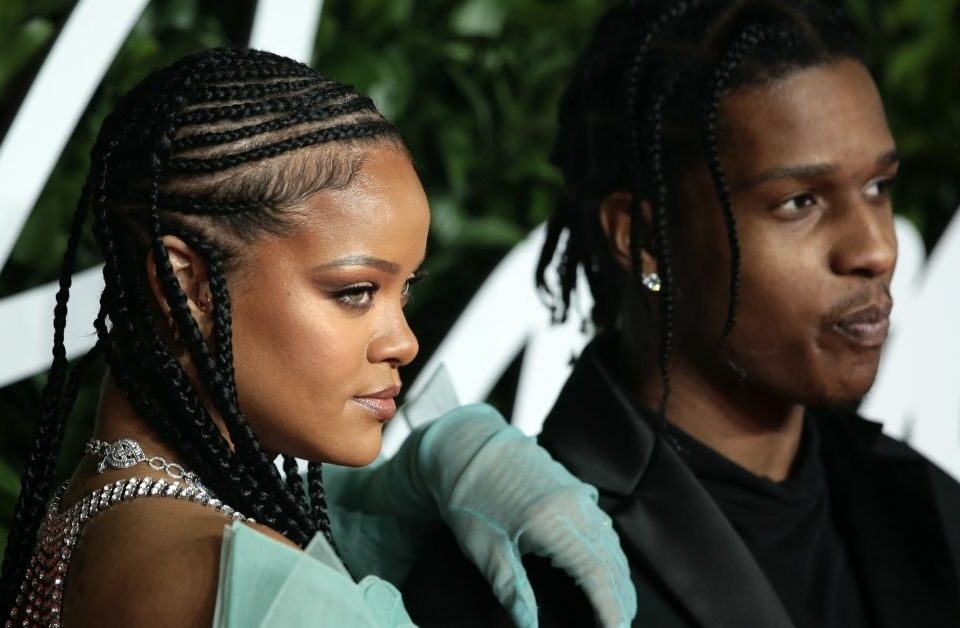 Rihanna and A$ap Rocky