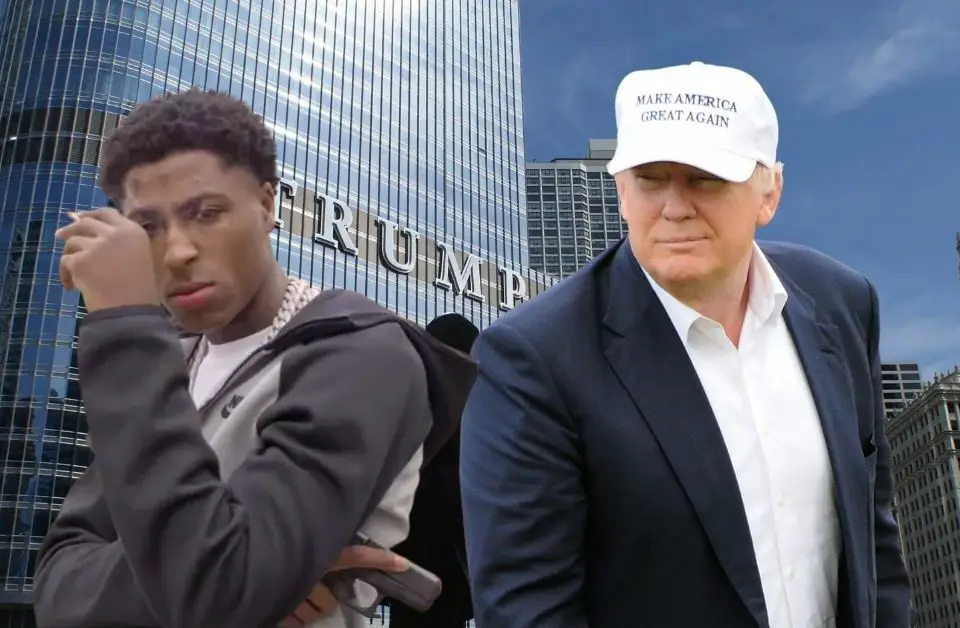 NBA YoungBoy and Donald Trump