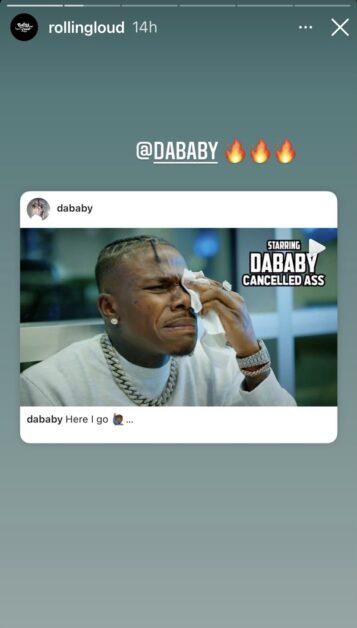 DaBaby Announces Upcoming Tour Presented By Rolling Loud Following  Controversial HIV Comments He Made At The Music Festival - theJasmineBRAND