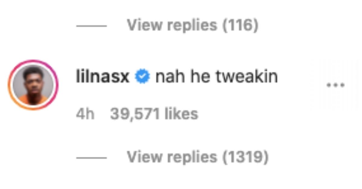 Lil Nas X Nah He Tweakin