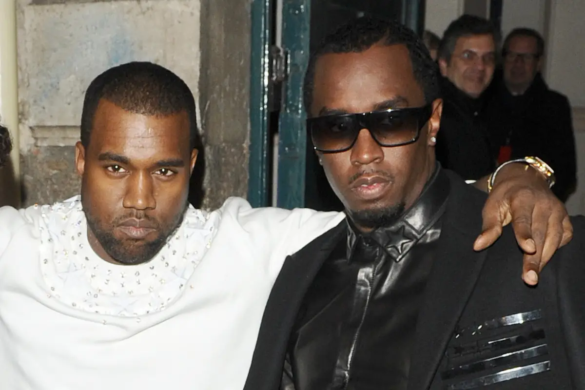 Kanye West Makes Surprise Appearance To Honor Diddy With BET Lifetime Achievement Award #KanyeWest