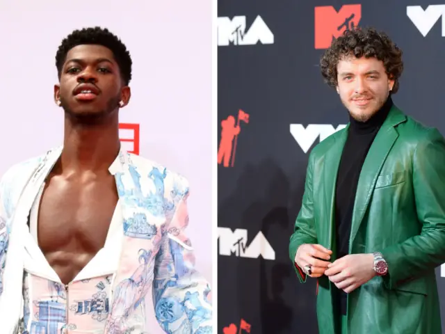 Lil Nas X & Jack Harlow Celebrate “Industry Baby” Hitting No. 1 On ...