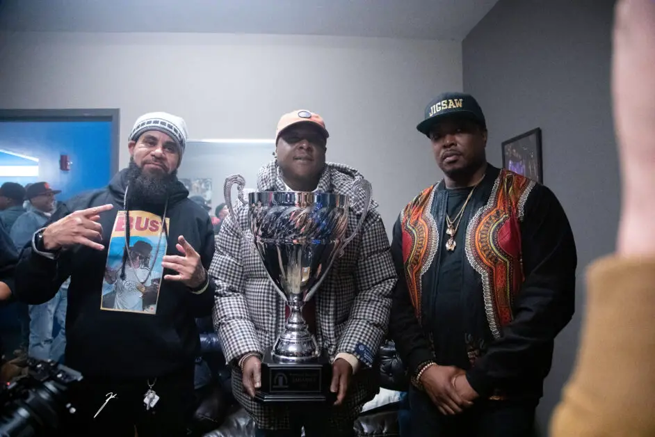 Chuck Creekmur and Grouchy Greg Watkins Give Jadakiss "AllHipHop Person Of The Year"Honors