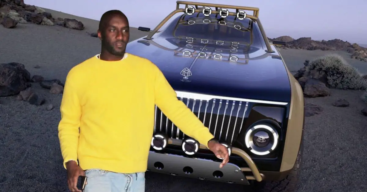 Virgil Abloh unveils artwork in collaboration with Mercedes-Benz