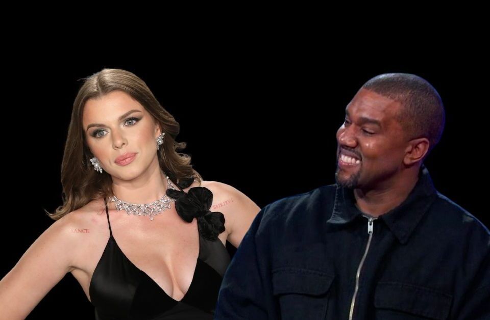 Julia Fox and Kanye West