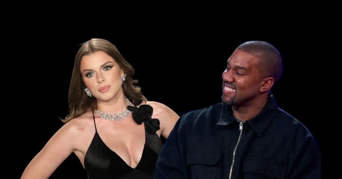 Julia Fox and Kanye West