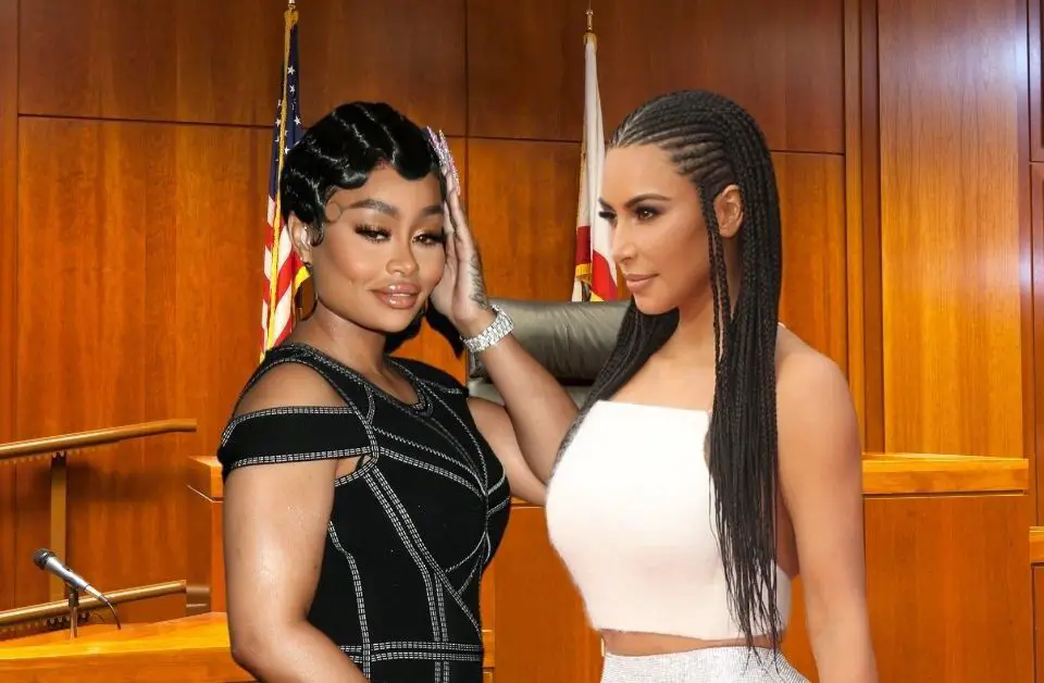 Blac Chyna and Kim Kardashian