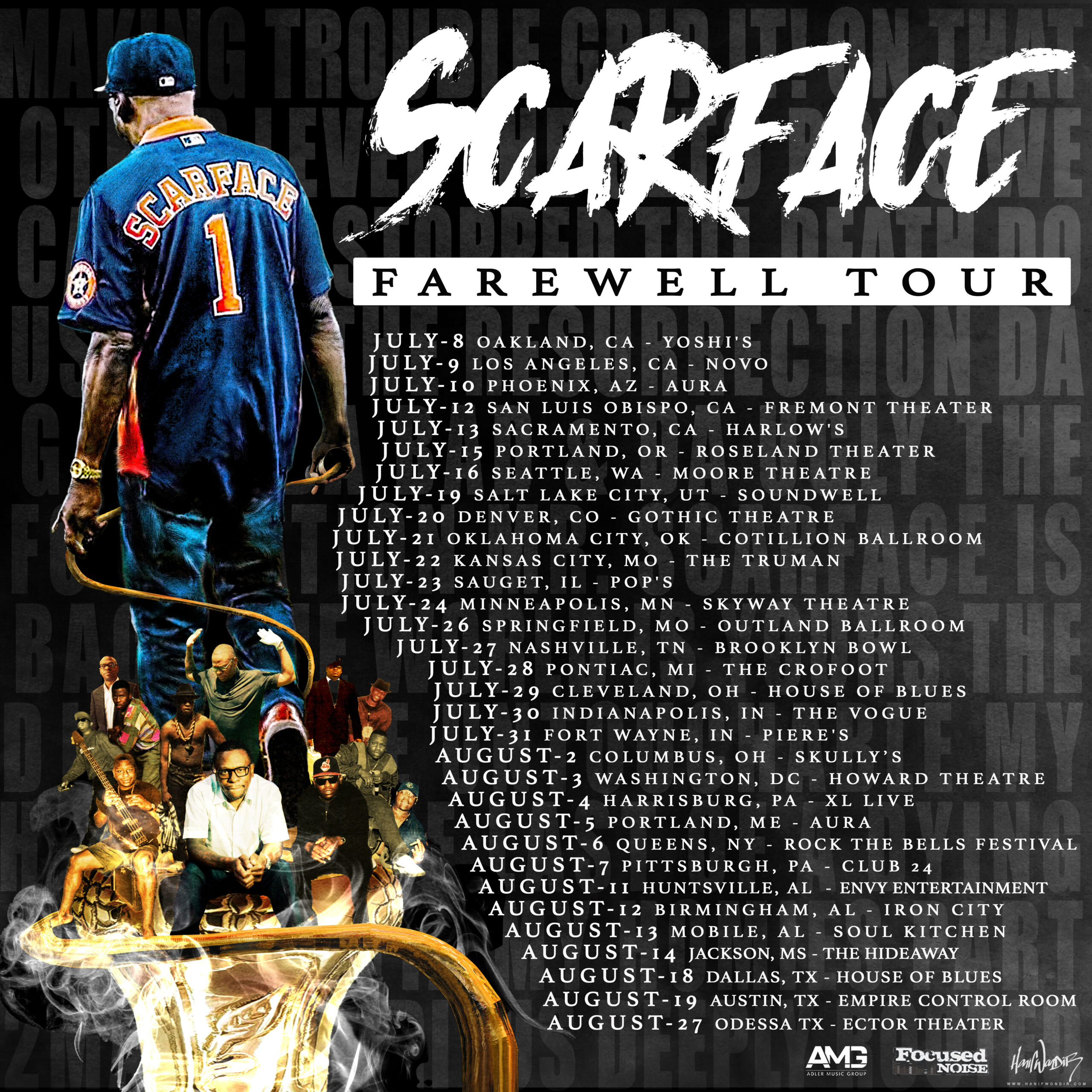 Legendary Houston Rapper Scarface Announces Farewell Tour AllHipHop