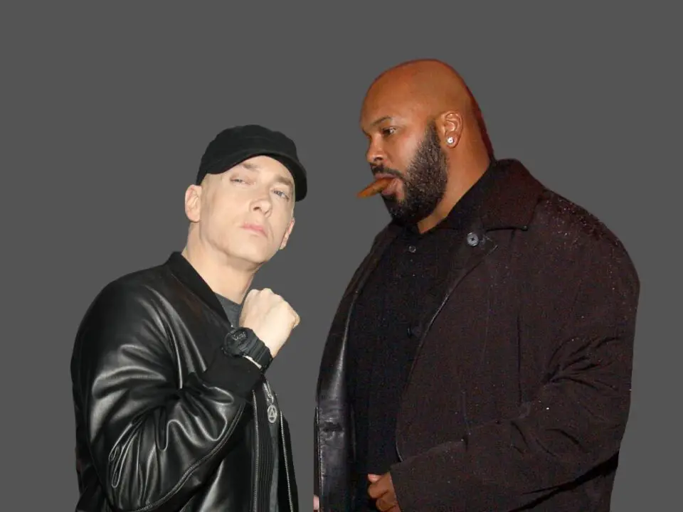 Eminem and Suge Knight