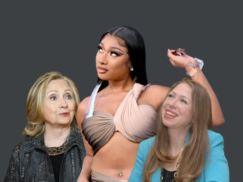 Hillary Clinton, Megan Thee Stallion and Chelsea Clinton