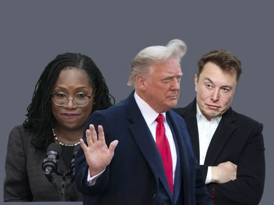 Judge Ketanji Brown, Donald Trump and Elon Musk