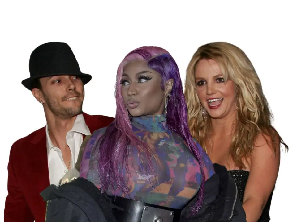 Kevin Federline, Nicki Minaj and Britney Spears