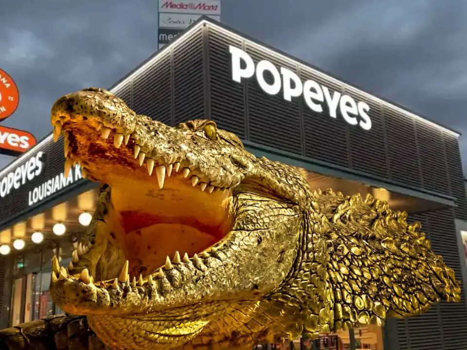 Popeyes Alligator