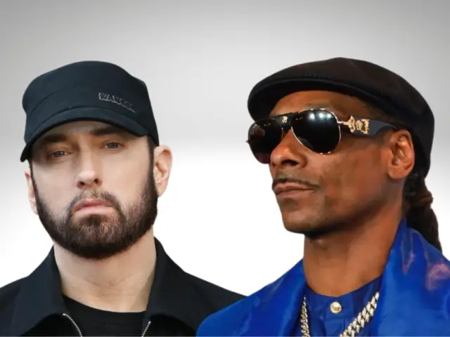 Snoop Dogg Lights Up Mega Joint With Eminem Performing Onstage At MTV ...