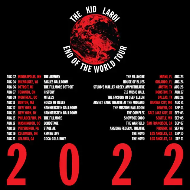 end of the world tour 2023