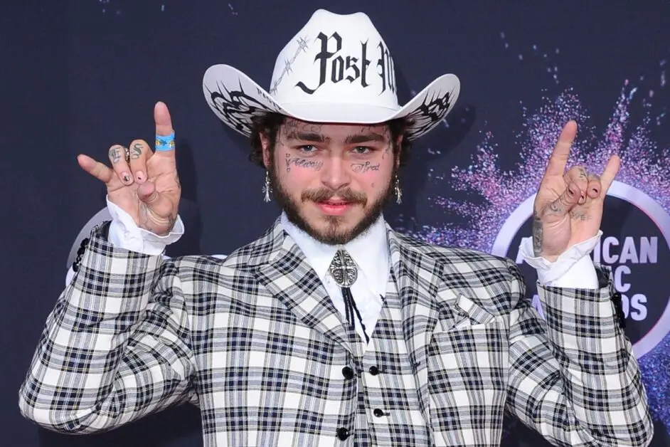 Post Malone Hospitalized With Breathing Trouble Cancels Boston   Post Malone 942x628 