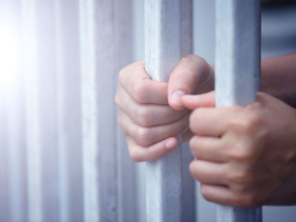 Prisoner in Jail