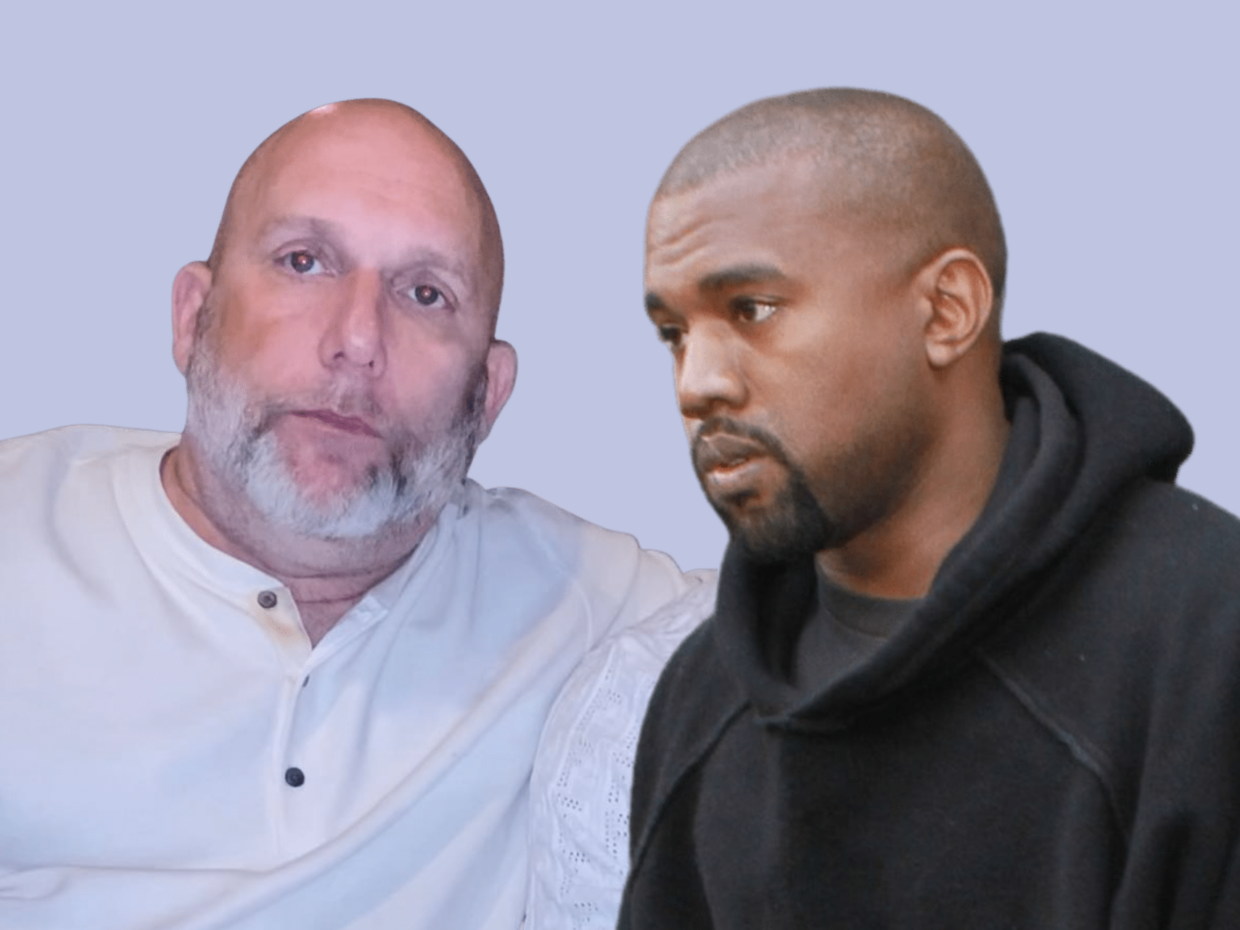 Kanye West and Steve Rifkind