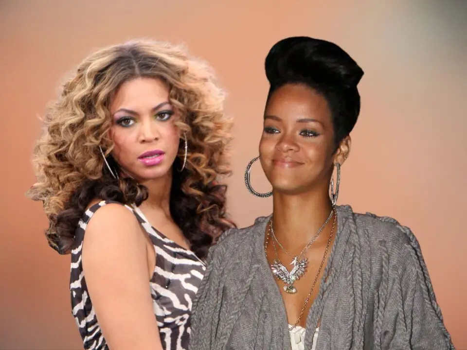 Beyonce and Rihanna