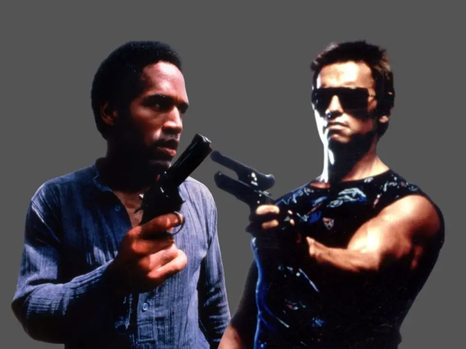 OJ Simpson and Arnold Schwarzenegger