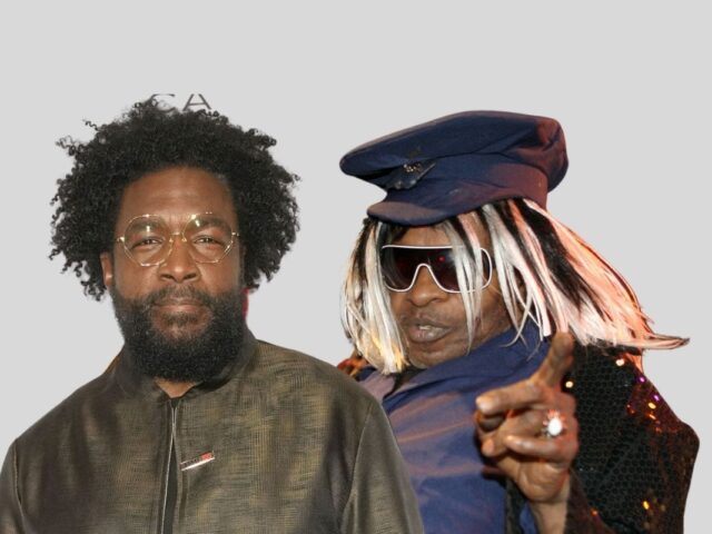 Questlove and Sly Stone