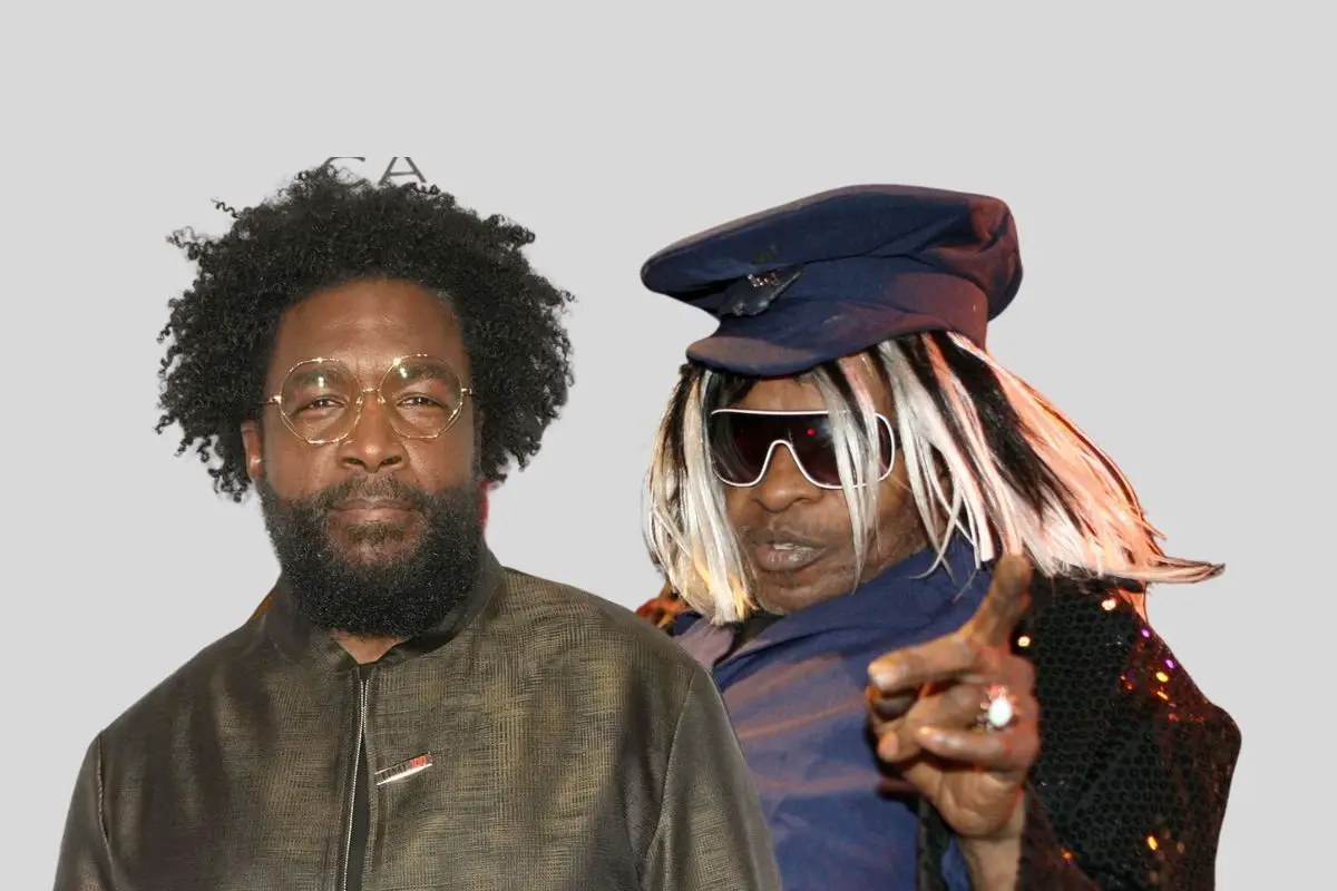 Questlove and Sly Stone