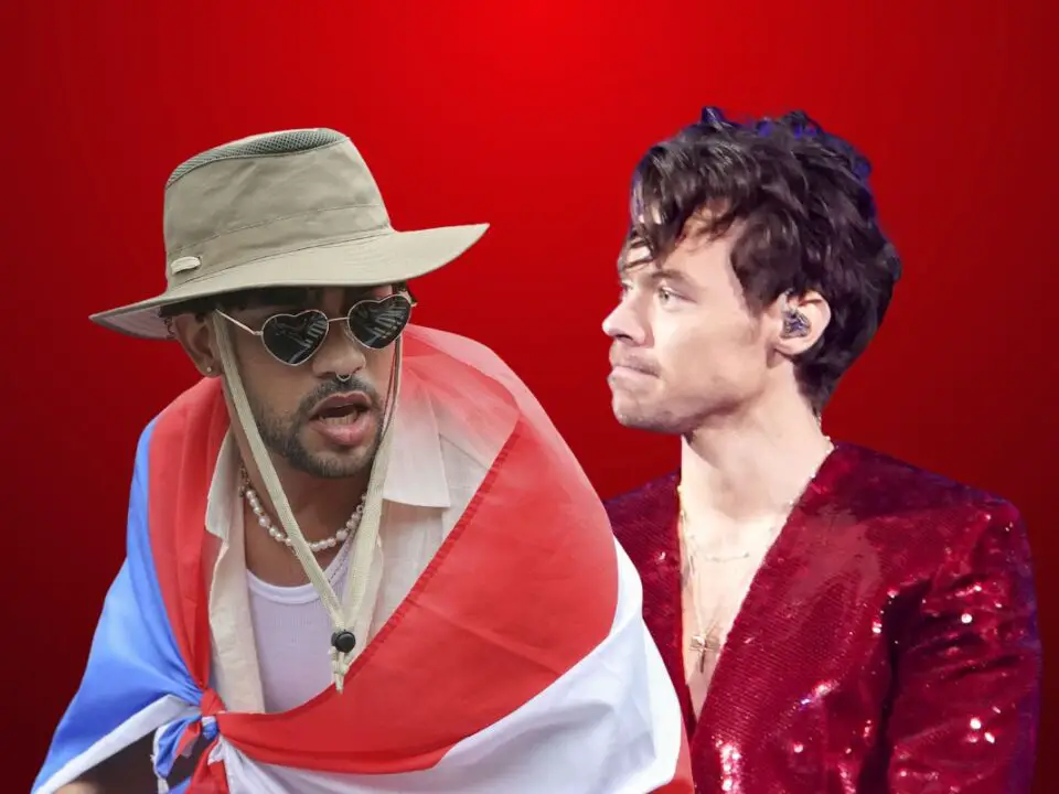 Bad Bunny and Harry Styles