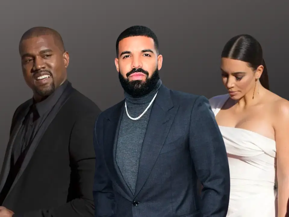 Drake Kanye West Kim Kardashian