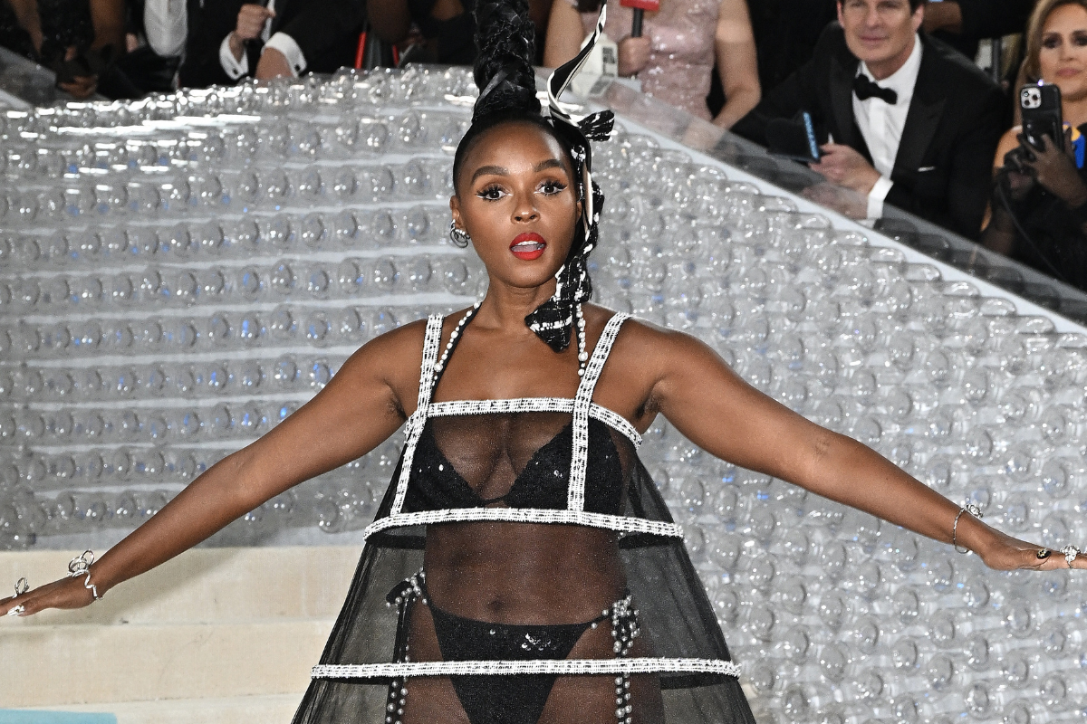 Janelle Monáe Pops a Titty Out at Essence Festival