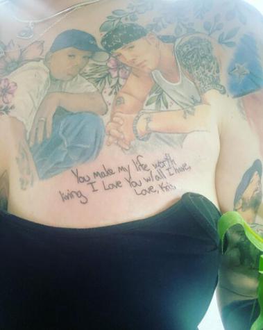 Meet the woman with enough Eminem tattoos to set a world record