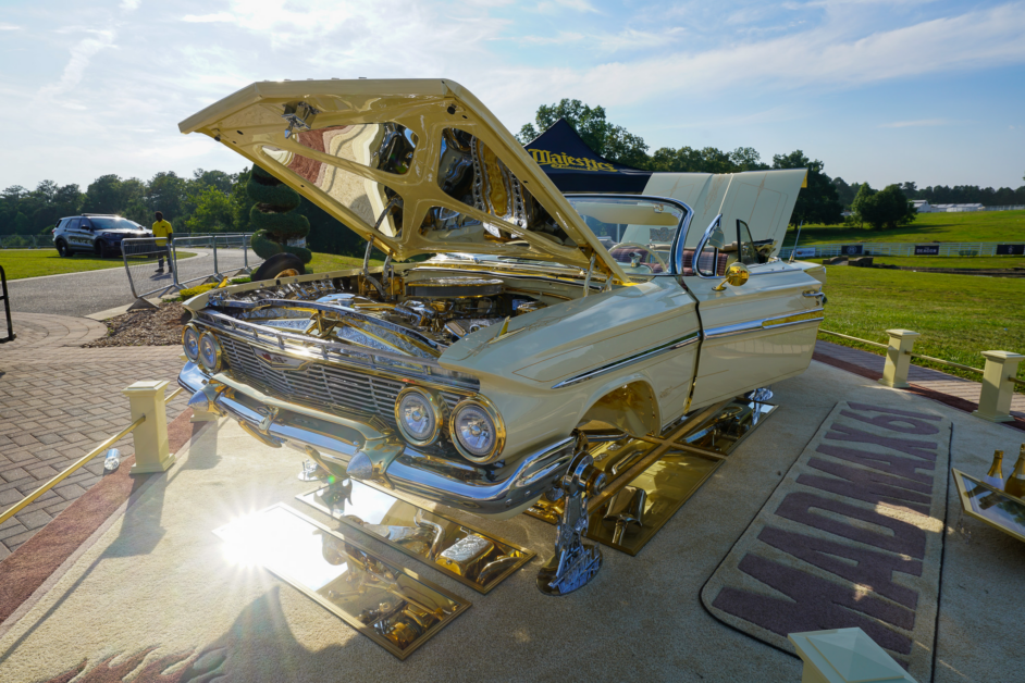 How many cars does Rick Ross have? Rapper shows off Louis Vuitton tank  ahead of inaugural Car Show