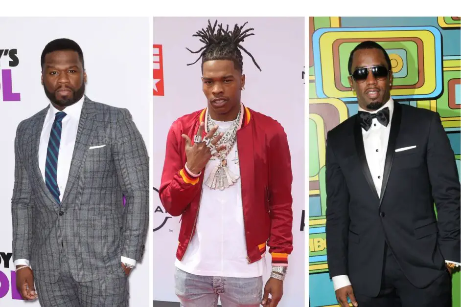 50 Cent Uses White Party Photo To Suggest Lil Baby & Diddy Are Gay ...