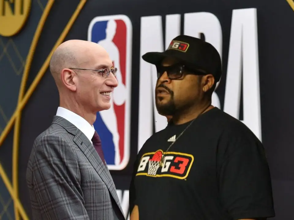 Adam Silver and Ice Cube