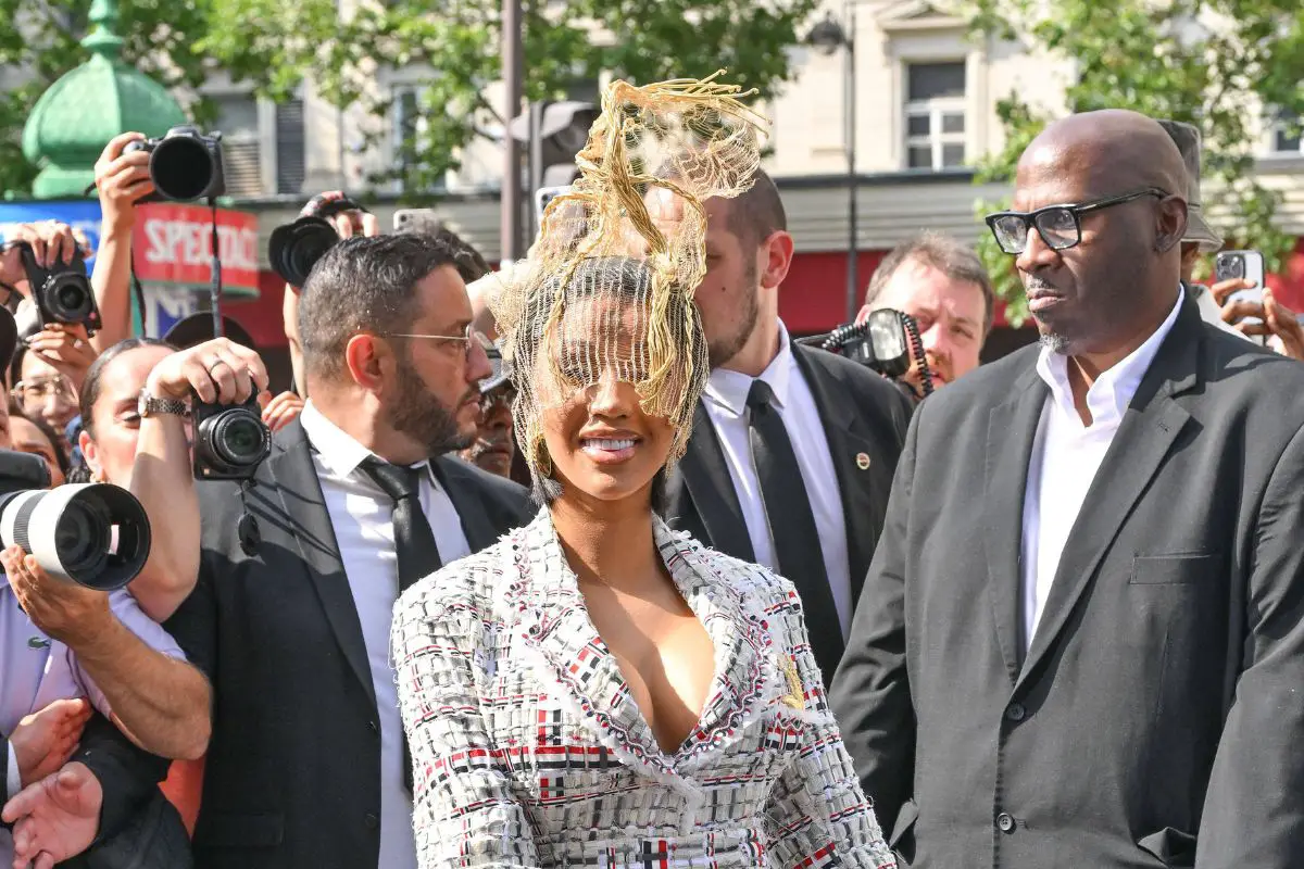 Cardi B & Offset shopping at Chanel and Dior during Paris Fashion Week 